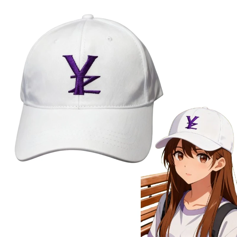 Game LimeLight Lemonade Jam Anime Character HARUMI ENA Cosplay Simple Trendy Breathable Baseball Cap Halloween Party Adult Hats