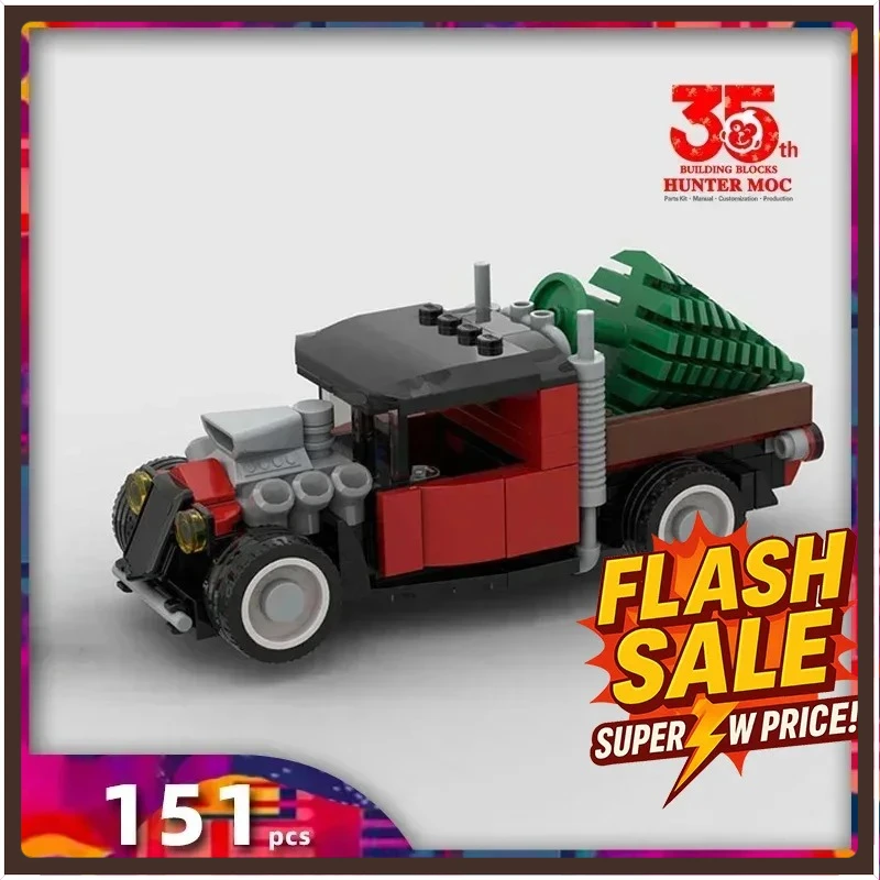 

Набор рождественских строительных блоков 2025 — поезд с мотором, кирпичным домиком, сани Санты и забавные игрушки для сборки своими руками