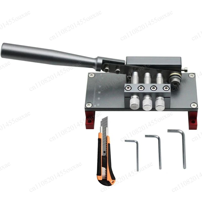 Manual Lead Wire Cutter 3-Hole Design 4/5/8MM Portable Heat Shrinkable Tube Cutting Scissors