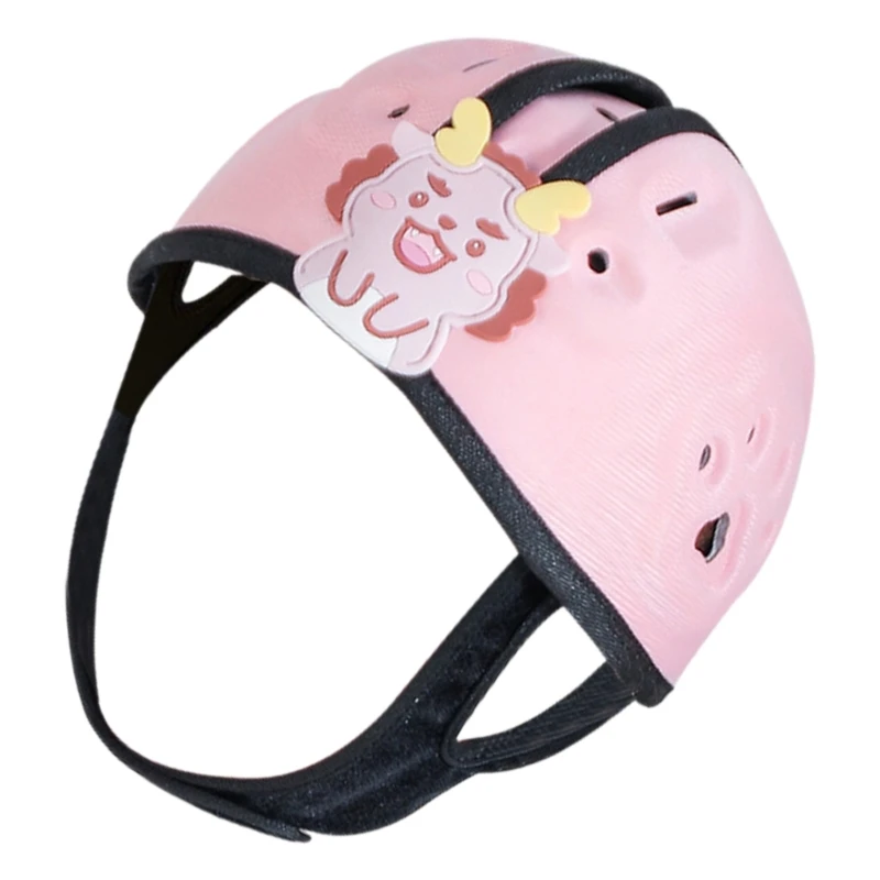 Baby Safety Hat Cartoon Head Protection Hat for Toddlers Infant Learning to Walk W3JF