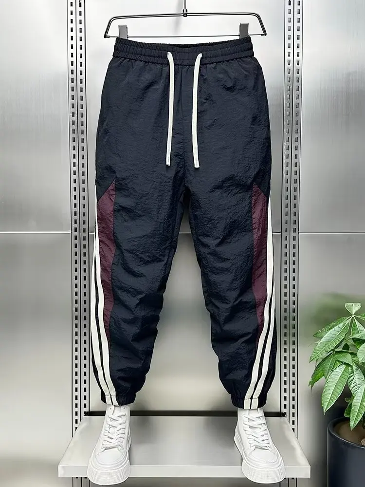 Männer Casual Gerade Bein Baggy Hiphop Sport Gym Hosen Für Männer Hosen Lose Trendy Hong Kong Stil Herren Jogger Kleidung – Detail 11