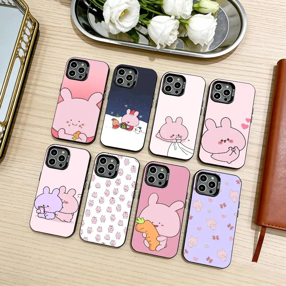 

C-cute-AsamimichanS Phone Case For iPhone17,16,15,14,13,12,11 Plus,Pro Max Black Candy silver phone case