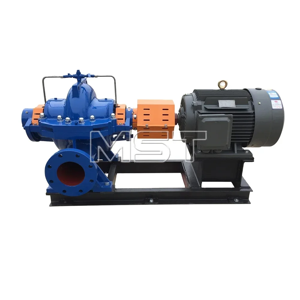 Stable Operation 12 Inch  Large Flow Double Suction Centrifugal Pump Split Case Fire Pump