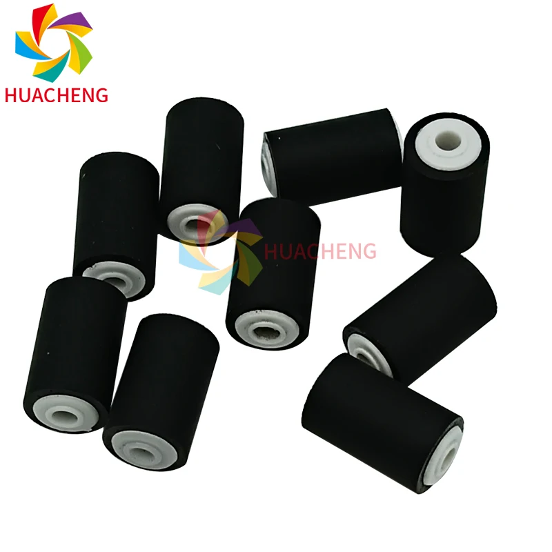 10pcs 18mm Pinch Roller Rubber Paper Pressure Roller Wheel for Allwin Xuli Myjet Human Inkjet Printer 18*10*3