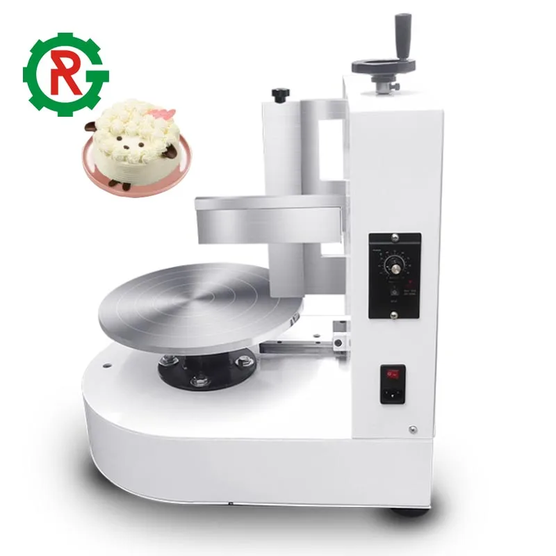 Automatic Wedding Cake Cream Daubing Decoration Machine