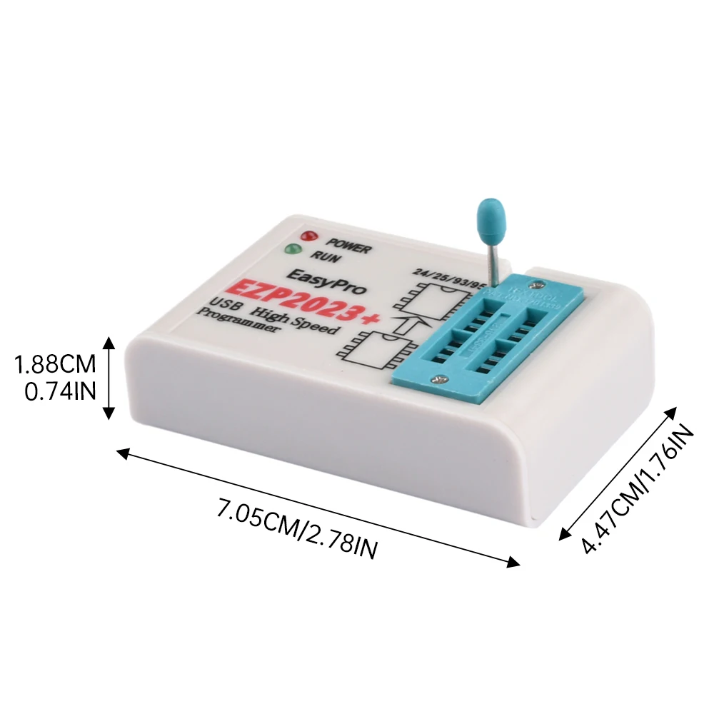 EZP2023 programmatore SPI USB ad alta velocità + 12 adattatori programmatore Flash Spi Usb 2.0 con adattatore Chip Sop8 Sop16-Dip8 ﻿
