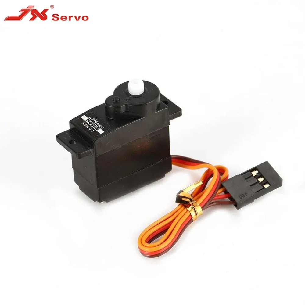 JX PS-1109HB 9G 2kg Large Torque Plastic Gear Mini Servo 4.8V-6V for 1/18 RC Racing Car Plane Fixed-wing Boat Robot Wltoys Parts