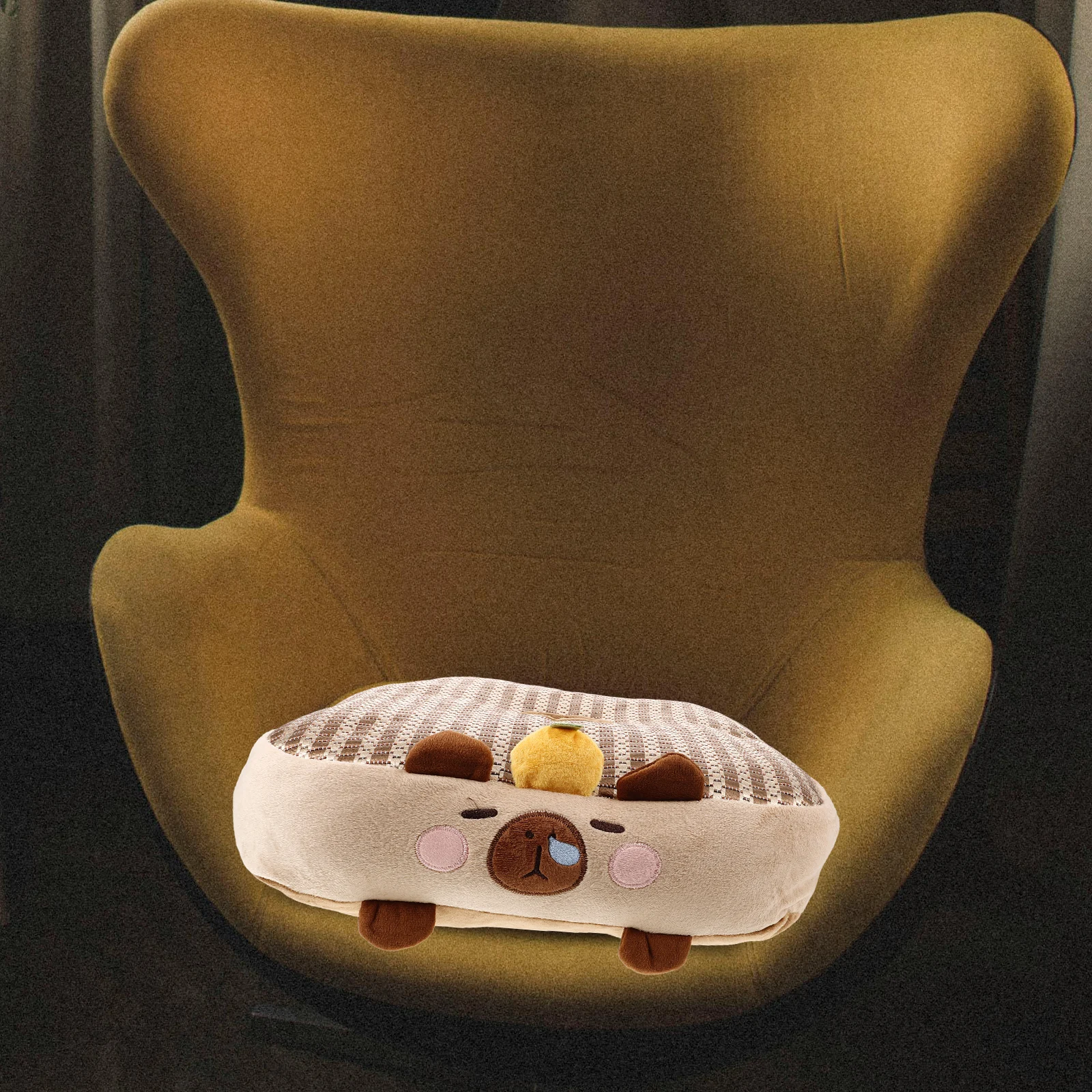 

Cartoon Seat Cushion For Living Room Thickened Soft Floor Cushion Portable Lightweight Chair Gaming Bedroom Garden Use Round