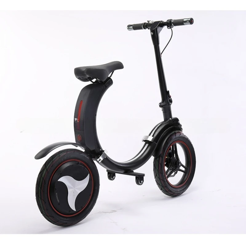14-inch Small Folding Electric Bike for Adults and Teens Lightweight Portable E-Bike with 36V Battery and 250W Motor