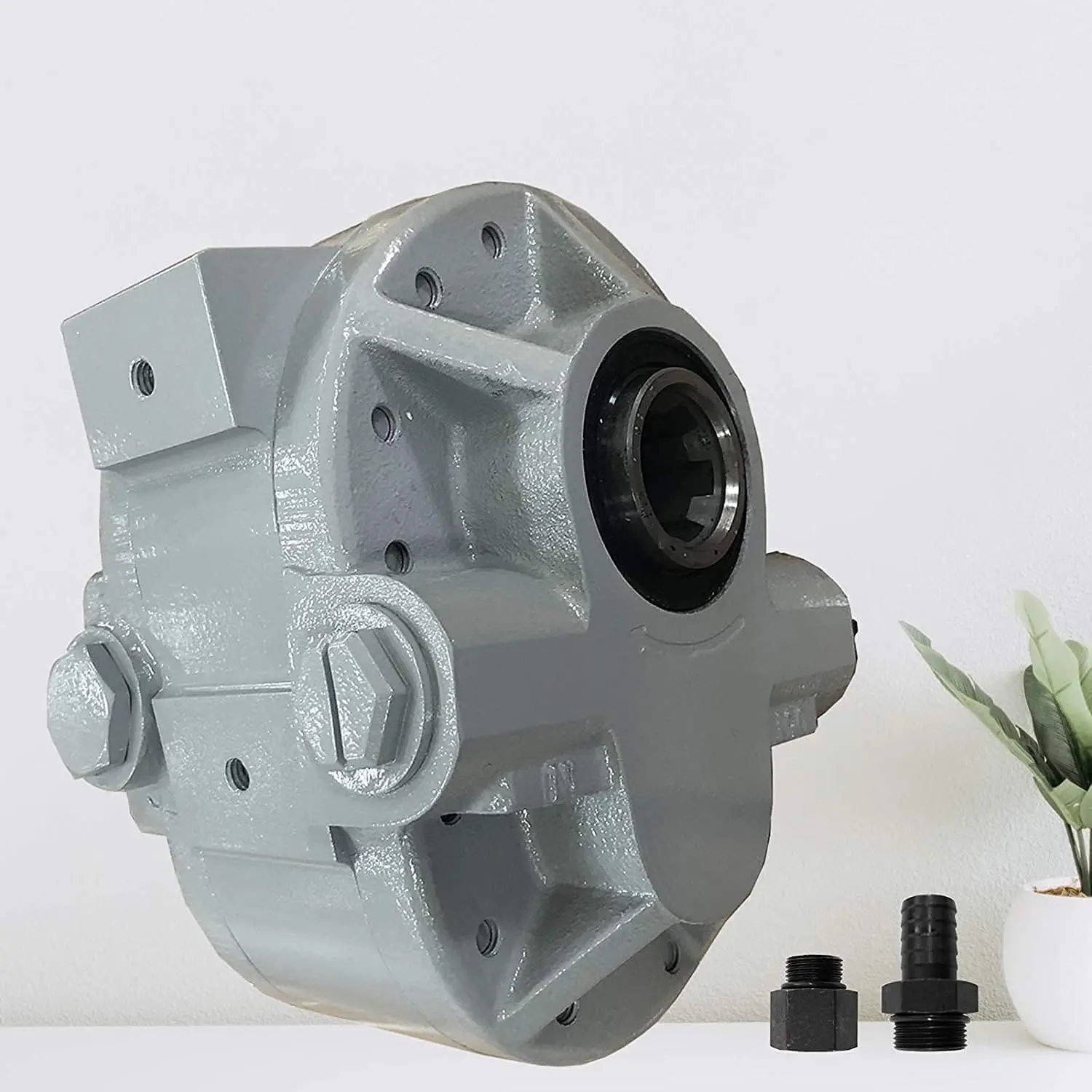 Highequipment Hydraulic Pump For Tractors And Trucks 16.6Gpm Hydraulic Pto Pump 540 Rpm Sae16 2250Psi Log Splitter 6 Teeth