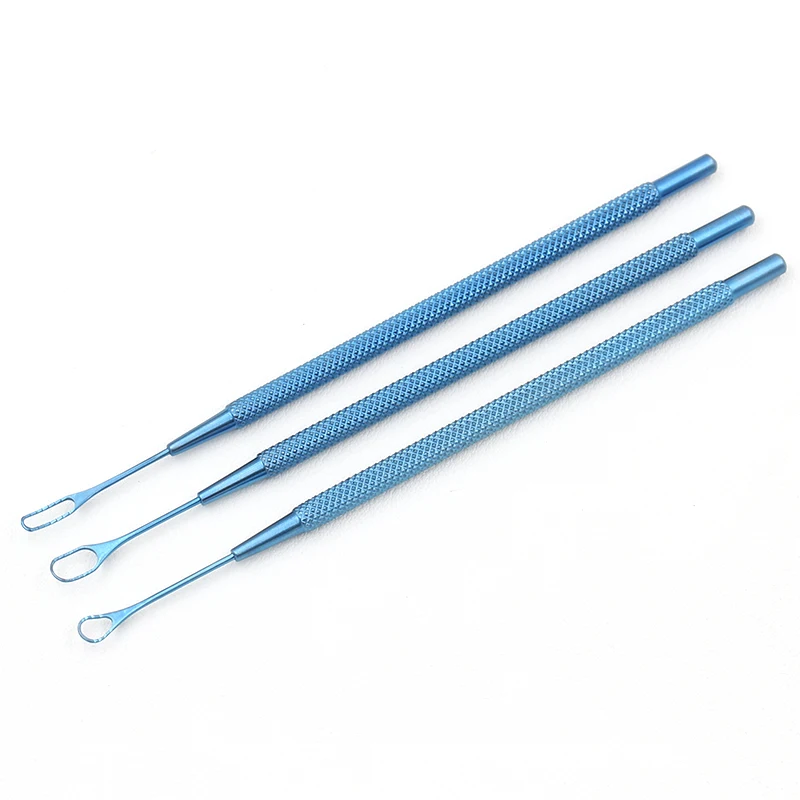 Ophthalmic Rinse Crystal Line Ring Ring Key Reticulator 3*8 5*7 Rod-Shaped Chicken Heart Type Microsurgical Instrument