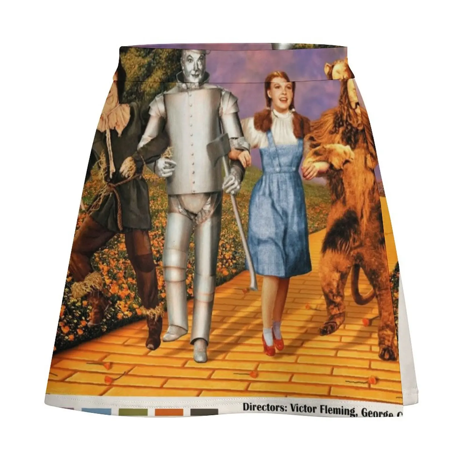 Old Movie Vintage Design Poster Mini Skirt rave outfits for women summer outfits for women 2025 clothes Mini Skirt
