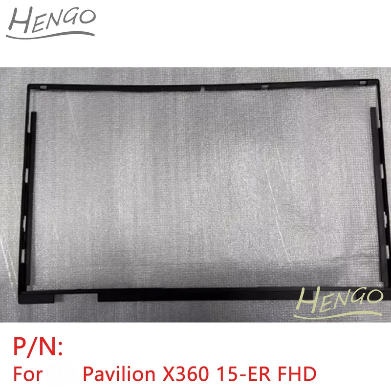 C  FOR Black New For HP Pavilion X360 15-ER FHD LCD Front Bezel B Cover Case Shell