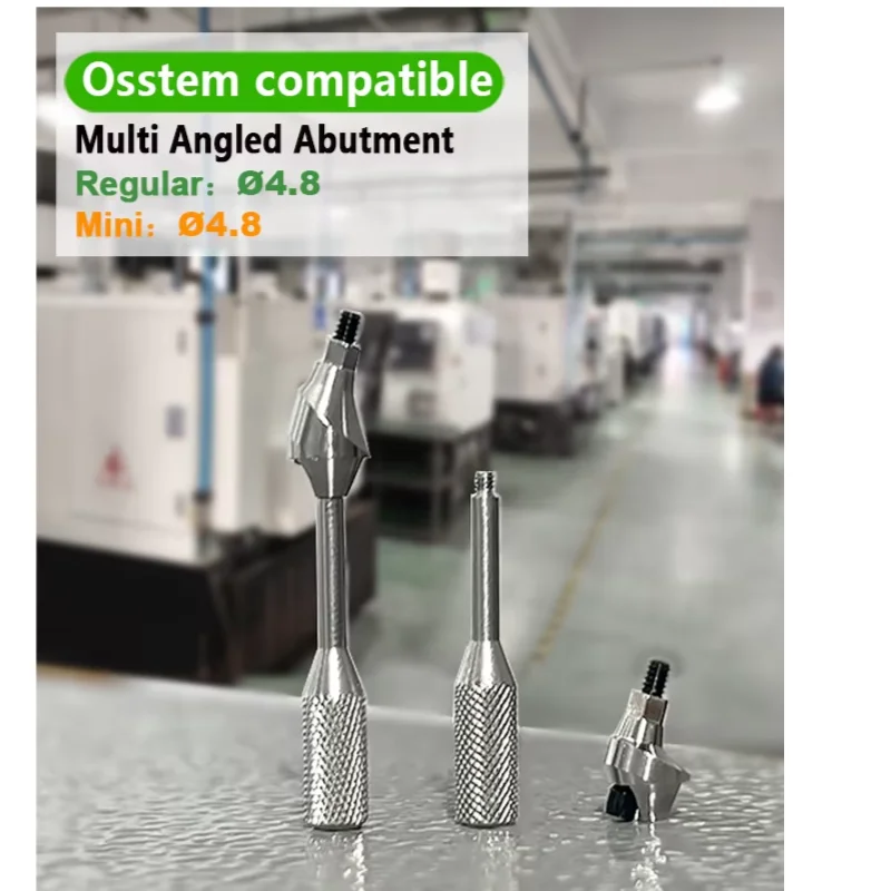 Dental Parts For Osstem TS System Multi Unit Angulated Abutment Multi-unit Angled Abutment 17°30° Dental Angled MUA Multi Unit