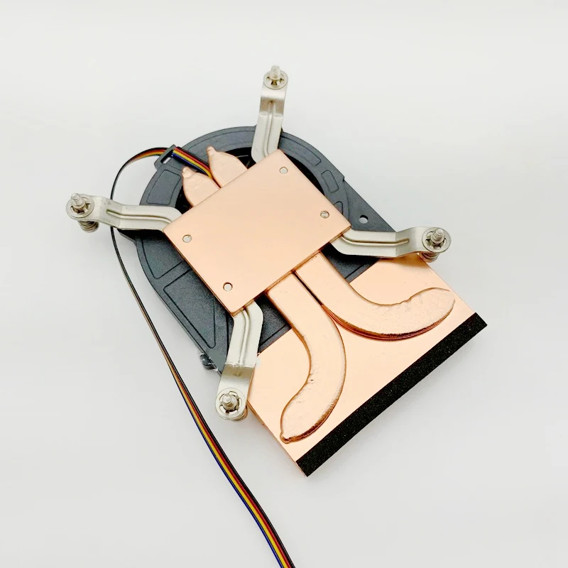 New ultra-thin copper tube all-in-one CPU radiator 1200 115X industrial computer HTPC turbine side-blowing PWM fan