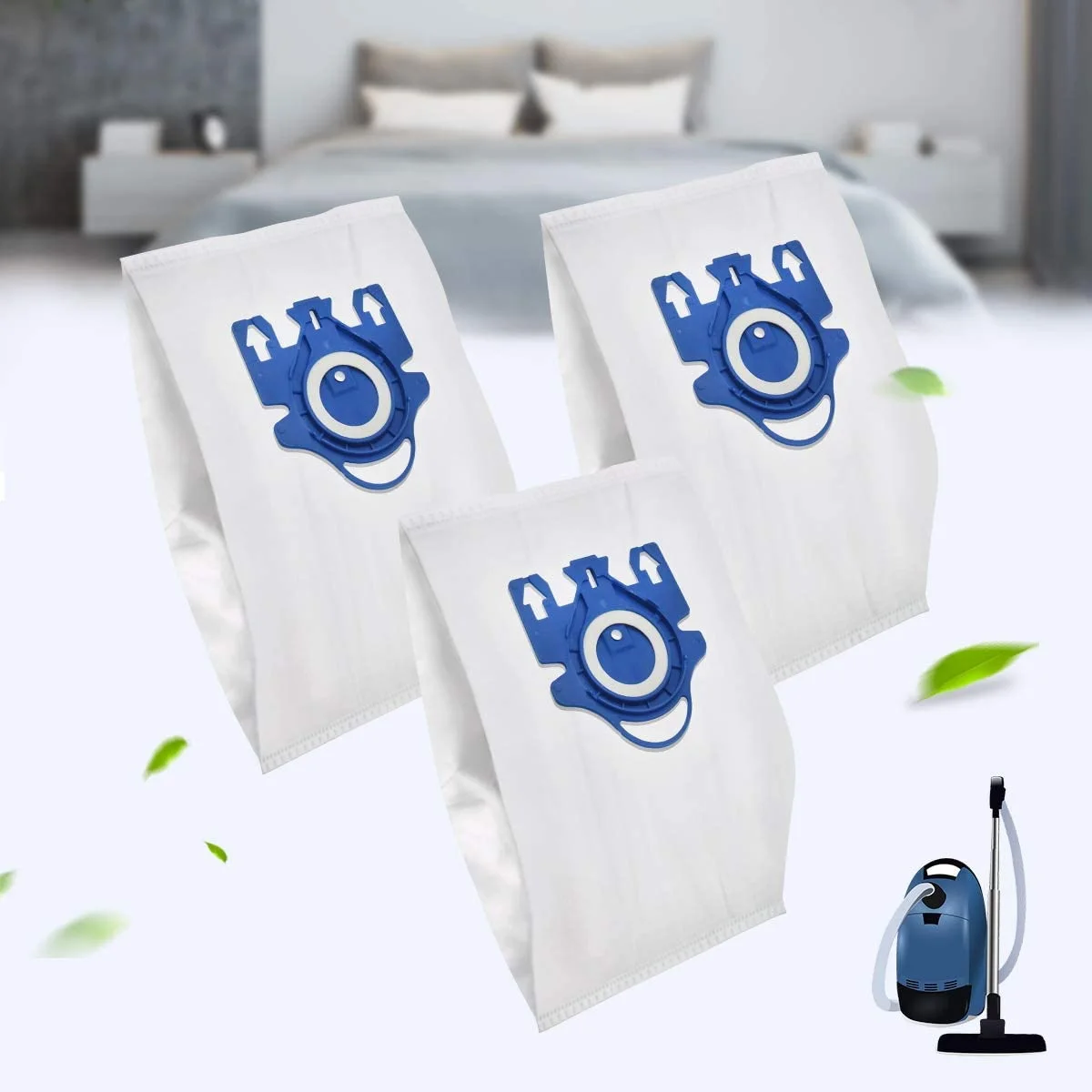 クソータイプの掃除機用の交換用ダストバッグ,4つのフィルターパック,10個,s2,s5,s8,c1,c3