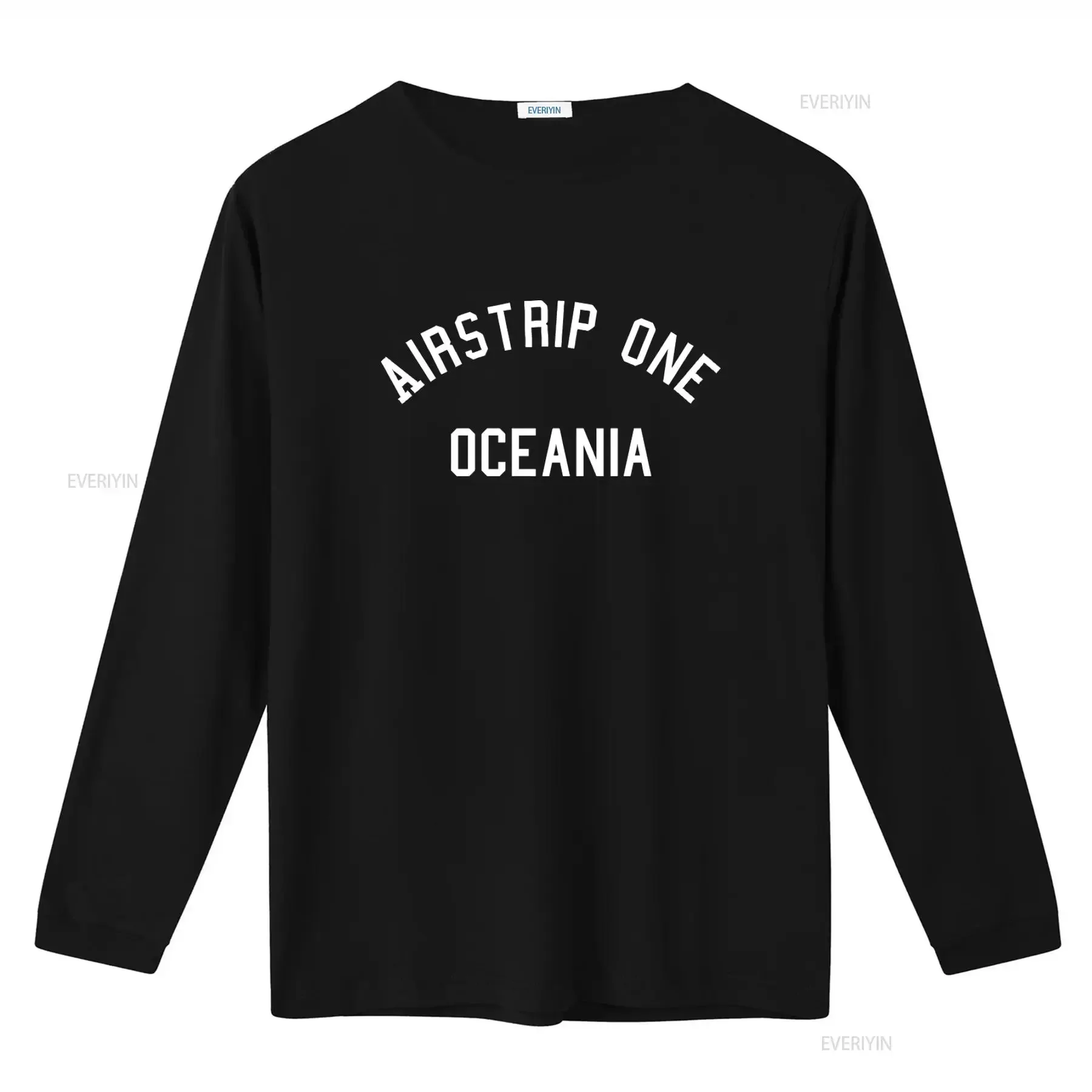 Airstrip One Oceania T Shirt 1984 George Orwell Literature Dystopian Sci Fi Various Colors vintage Washed streetwear fashion