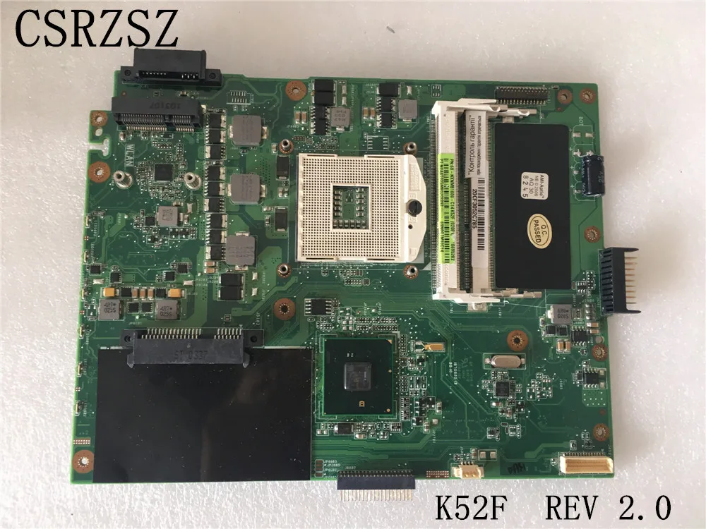 

Материнская плата REV 2,0 60-NXNMB1000 DDR3 для ноутбука ASUS K52F, полностью протестирована, работает хорошо