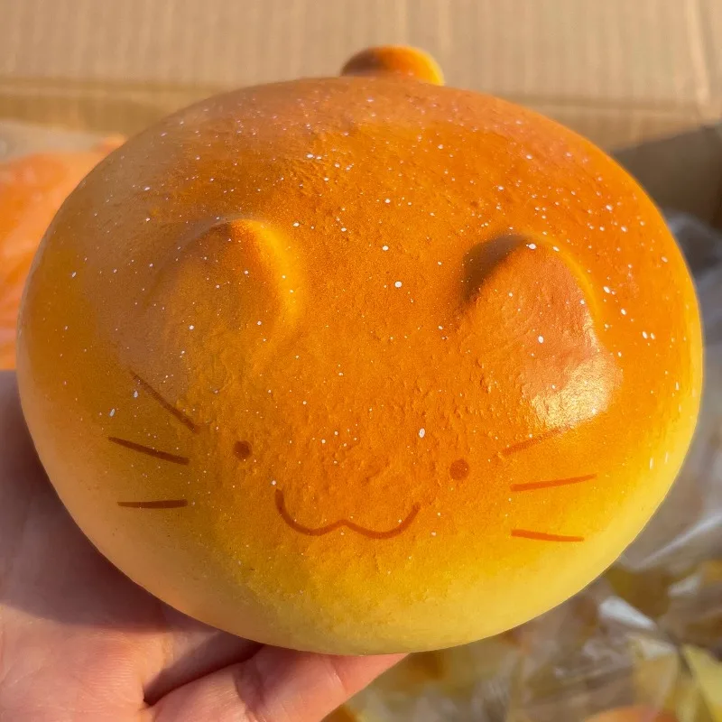 Niedliche Squishy Totoro Brot-Fidget-Spielzeuge, weiche Kätzchen-Brot-Entspannungsspielzeuge zum Stressabbau für Erwachsene, Geschenk – Detail 6