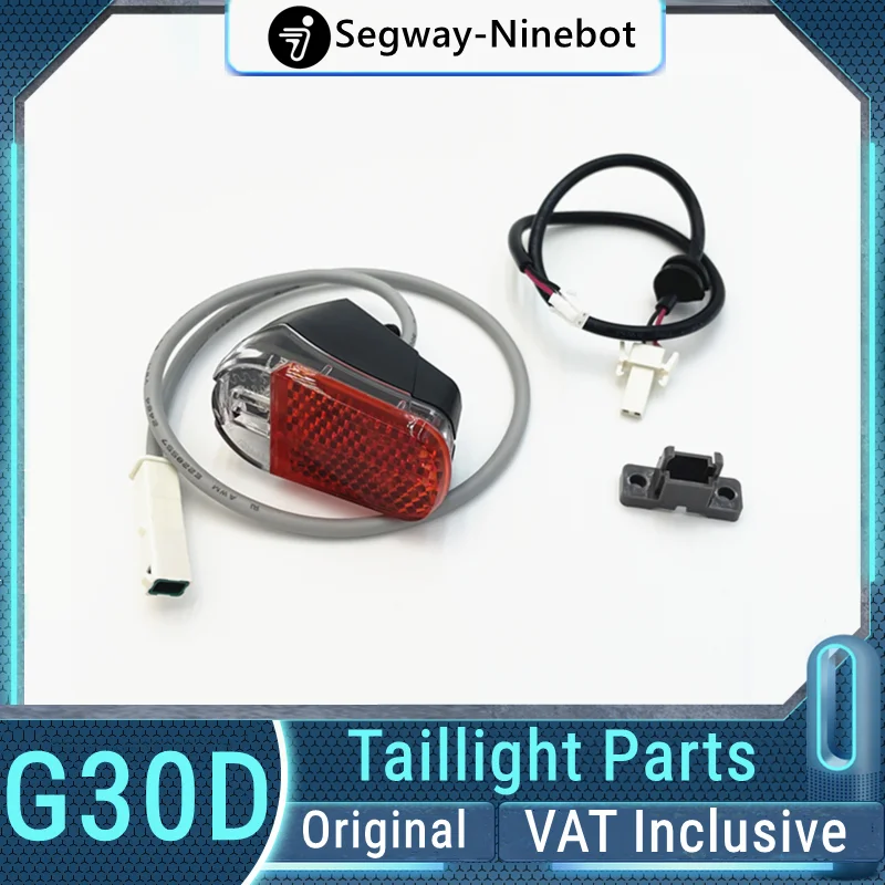 Original Rear Taillight Spare Parts for Ninebot MAX G30D KickScooter Taillight Replacement G30D Electric Scooter Accessories