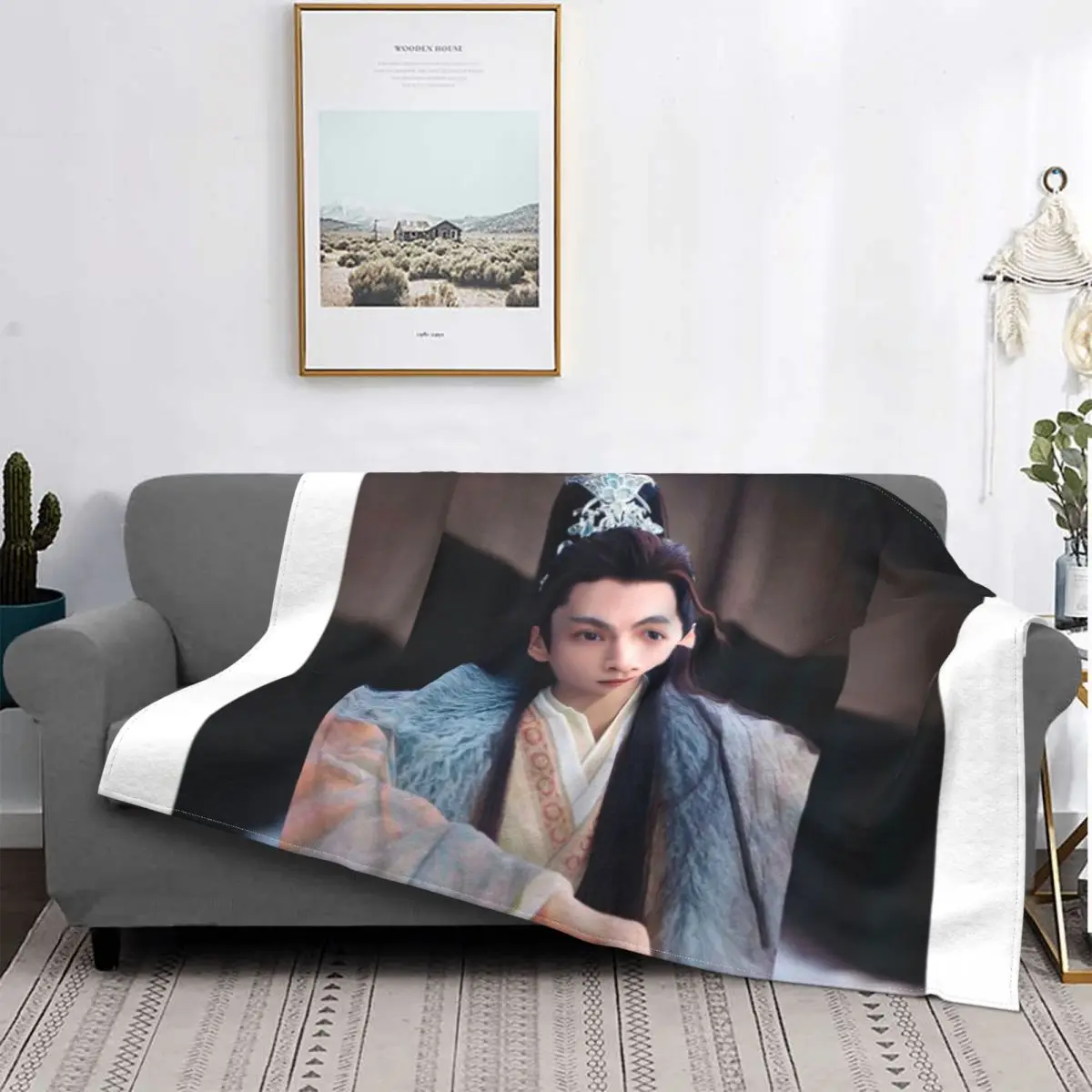 Luo Yunxi Bai Lu Till The End Of The Moon An Ultra-Soft Micro Fleece Blanket