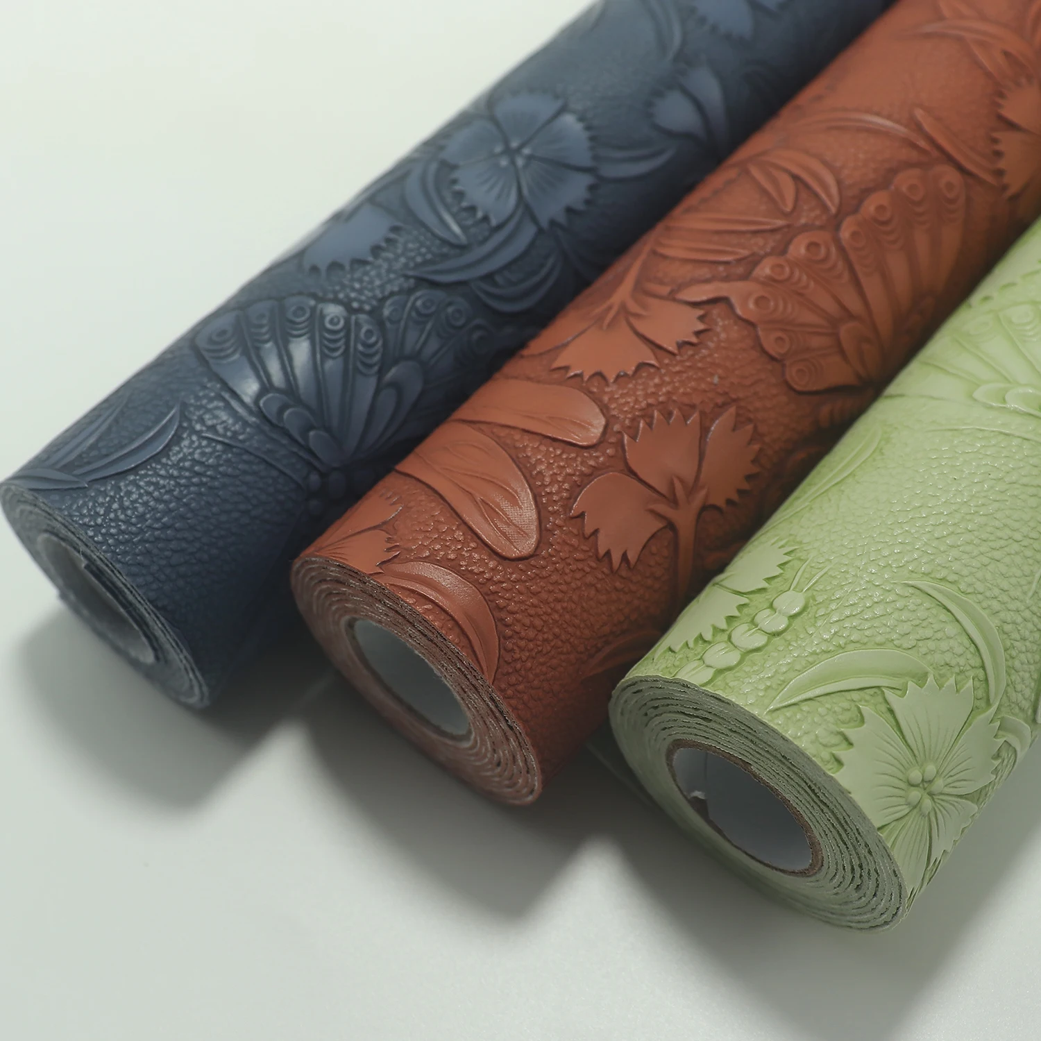 

Цветы-бабочки с тиснением из искусственной кожи 30x135 см, толщина 1 мм, тканевое дно для кошелька, ювелирные изделия ручной работы, изготовление кожаных поделок