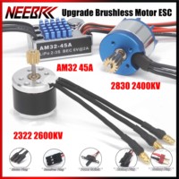 NEEBRC 2322 2830 Crawler Brushless Motor Outrunner 45A ESC BEC for 1/12 RC Off Road Car MN82 MN99S MN168 MN78 MN128 Upgrade Part