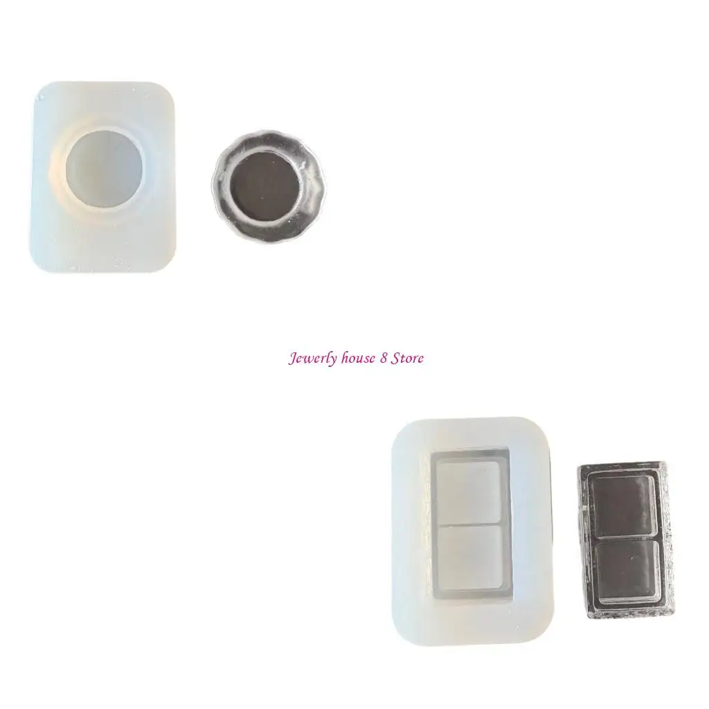 

Sturdy Silicone Mould for Resin Art Projects Miniature House Decoration Charm Earrings
