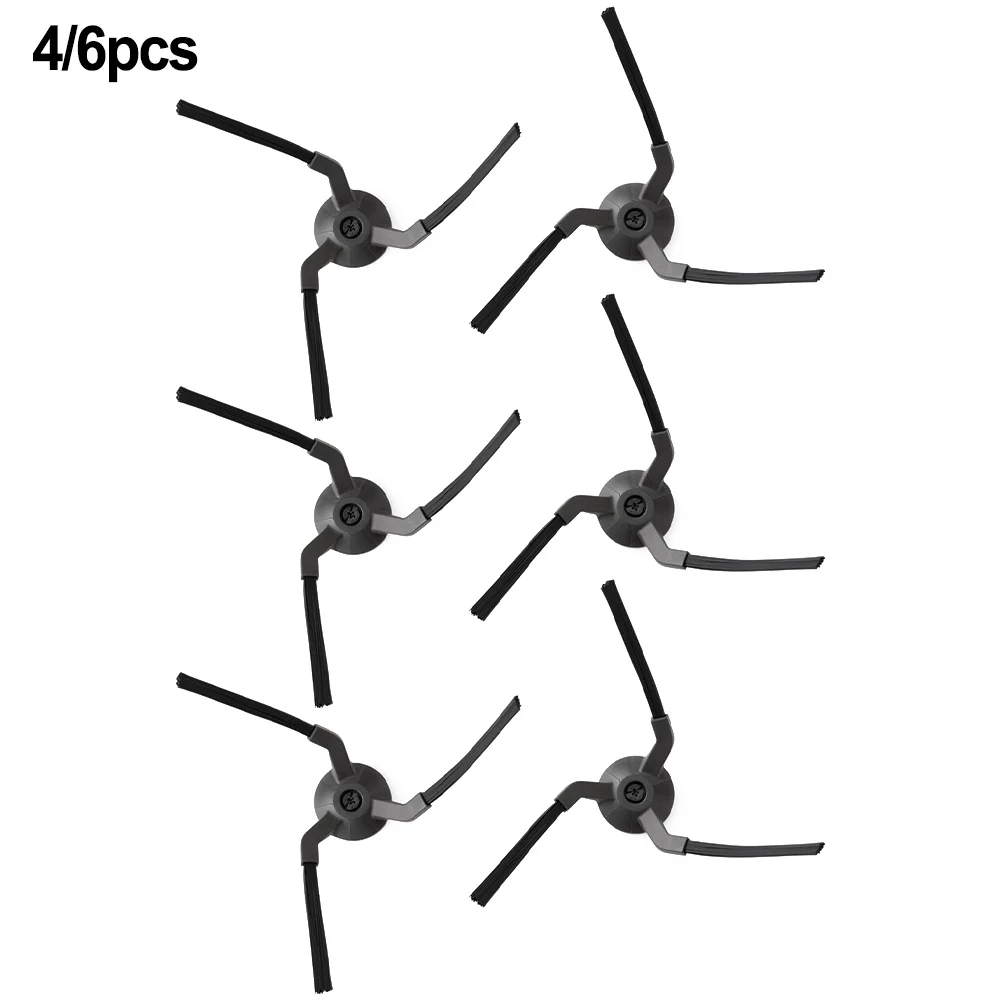 4/6pcs Side Brushes For Eufy X9 Pro X10 Pro For Omni Vacuum Cleaner Replacement Side Brush Household Cleaning Accessories