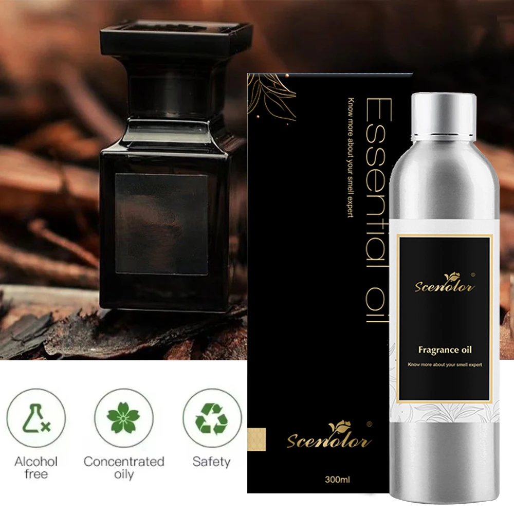 

300ML Ton Foud Oud Wood Oasis Pure Essential Oils w/ Dropper For Diffuser Oil Aroma Device Undiluted Fragrance Oil Scented Oil