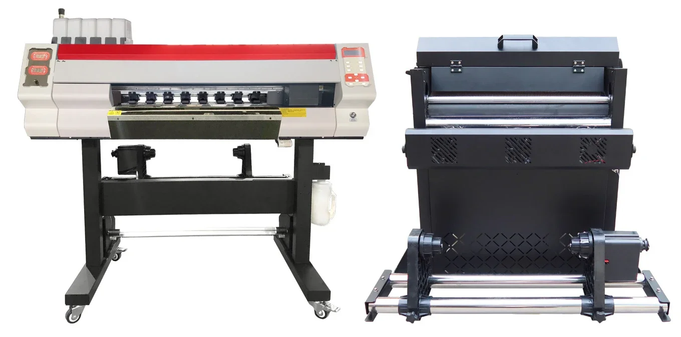 High-speed hot film T-shirt printing powder shaker/fabric printing machine/digital printing machine