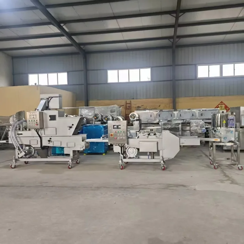 Industrial Sausage Production Line Vacuum Filling Twisting Machine Hot Dog Salami Processing