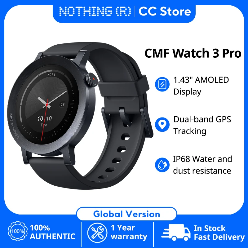 Global Version Nothing CMF Watch 3 Pro 1.43