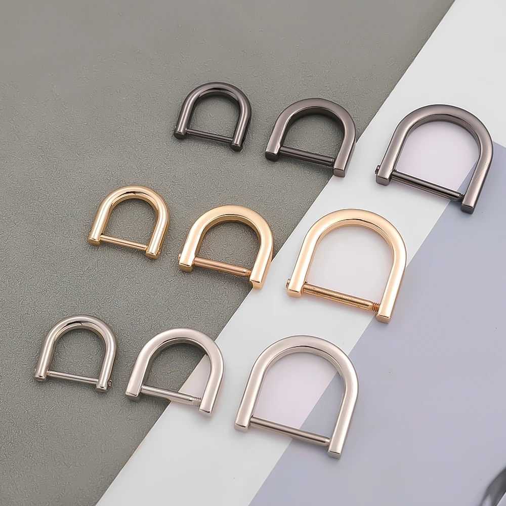 Metal High Quality Thickened Handbag Leather Bag Strap Belt Webbing Dog Collar Chain Rectangle Square O D Ring Buckle Clasp DIY