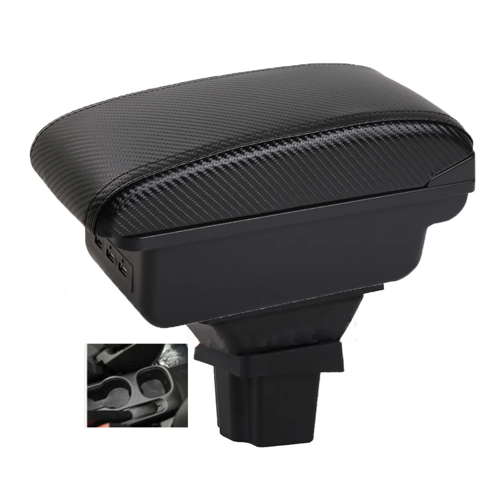 Armrest Box Central Console Storage Box with Driver Side Elbow Support for Chevrolet Trax Tracker Holden Car Interior Accessory
