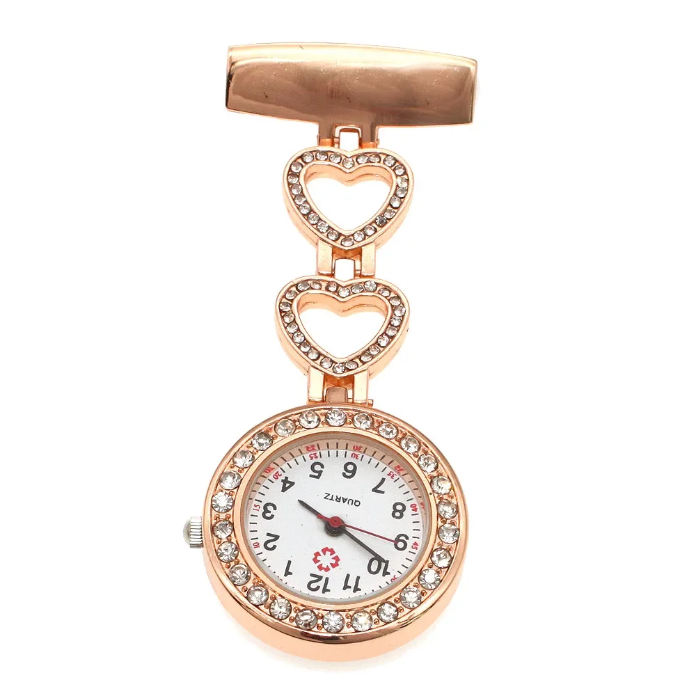 2025 New Pocket Watch Keychain Remote Control Clock With Battery Student Doctor Medical Vintage Watch