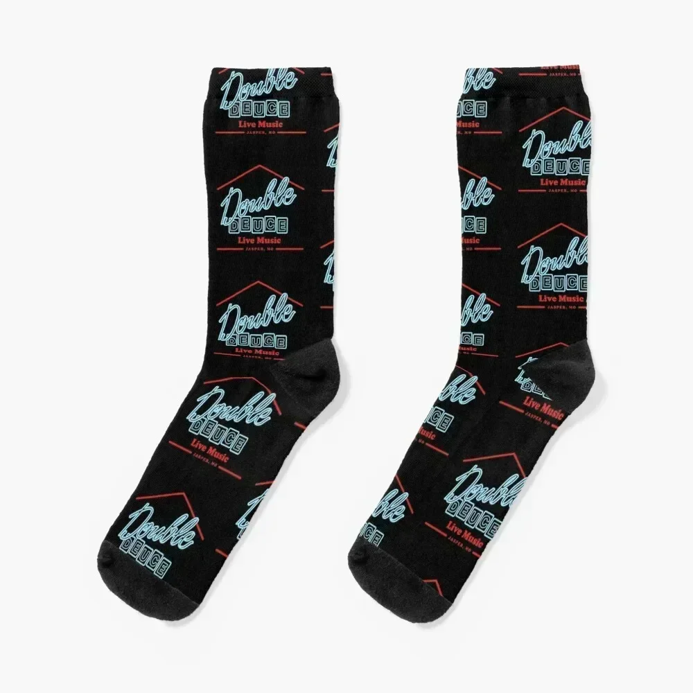 

Double Deuce Socks designer brand anti slip football Run floor Socks For Girls Men's