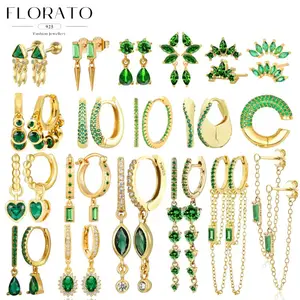 8ベストセールスシルバーターコイズイヤリング-4