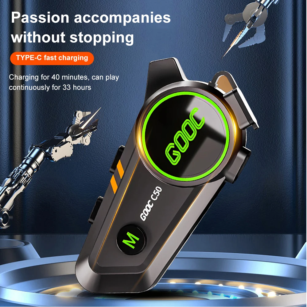 سماعة رأس للدراجة النارية خوذة اتصال داخلي ، سماعات أذن لاسلكية ، هاتف داخلي ، مكبر صوت ، سماعة رأس ، مكالمة مجانية ، بلوتوث ، من من من من نوع wide