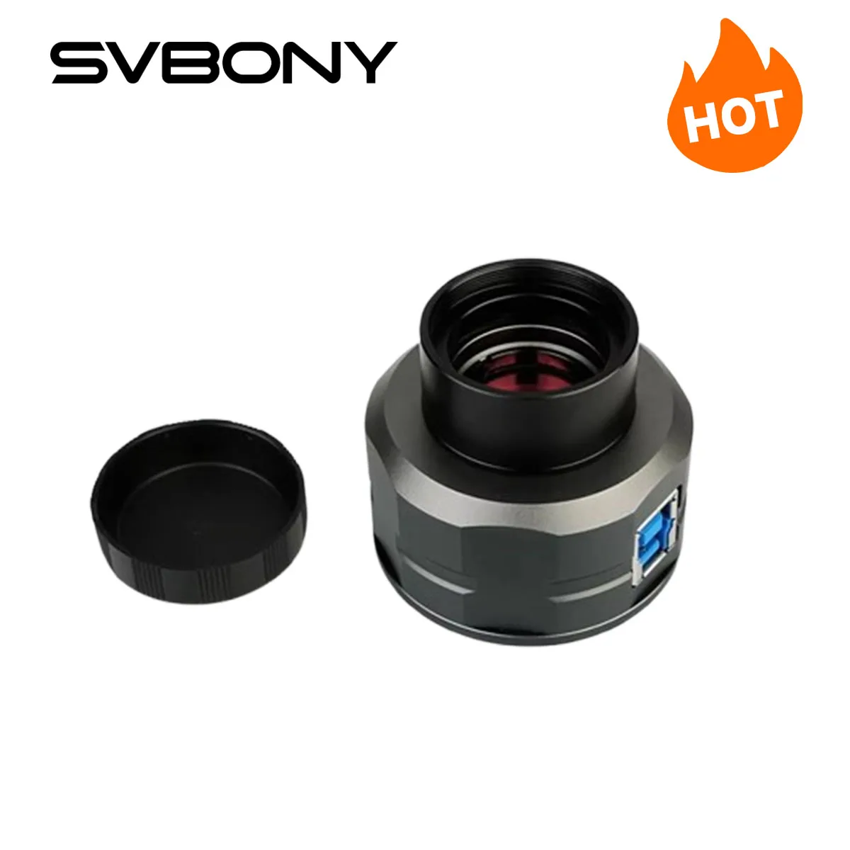 

Svbony SV205 Telescope Electronic Camera 1.25 Inches Digital Color Astronomy Camera with 8MP USB3.0 Telescope Eyepiece