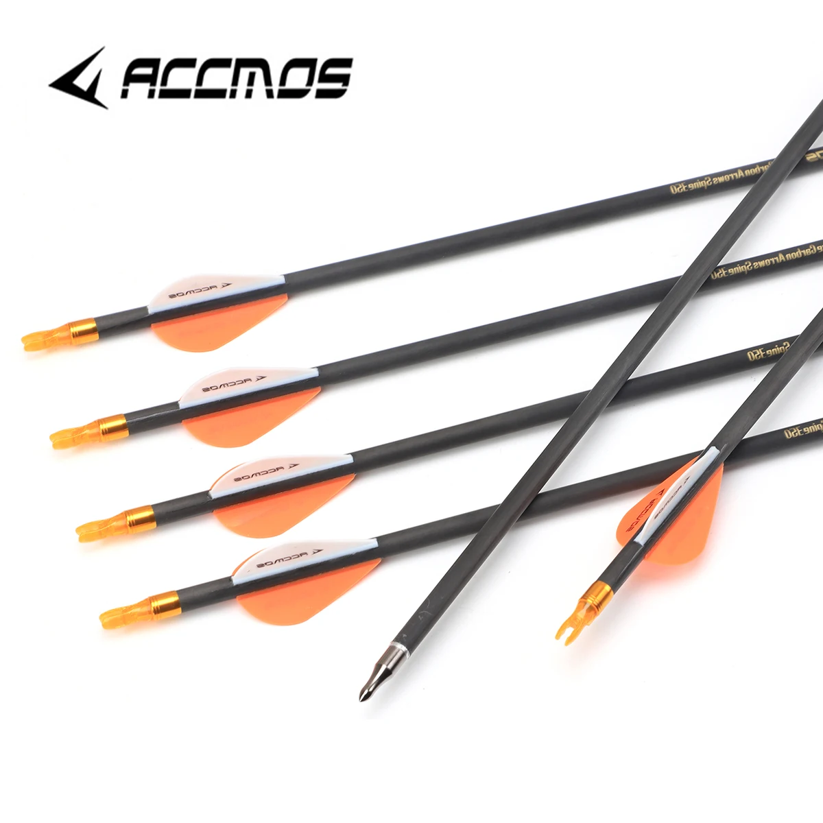 ID6.2mm 100% Carbon Arrows 28inch Spine300 350 400 500 600 700 800 Hunting Arrows with Removable Tips archery Target Arrows