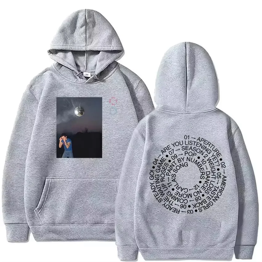 Herbst-Sonderangebot Harry Styles Together Tour 2026 Hoodie Y2K Herren Damen Fleece Mode Pullover Sweatshirt Locker Bequem und Vielseitig – Detail 13