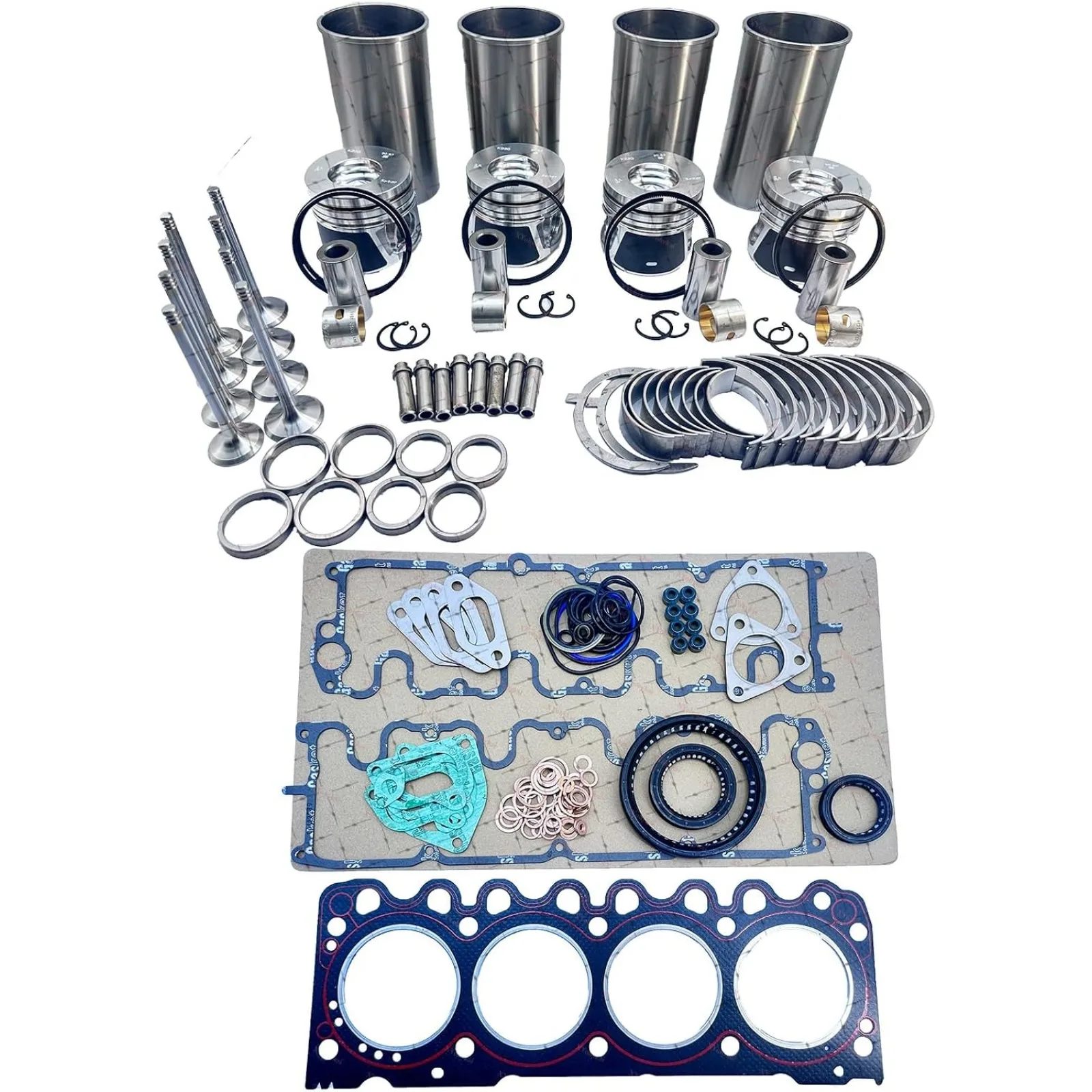 863 Overhaul Rebuild Kit Fits for Deutz BF4M1011 BF4M1011F for Bobcat 863 864 Skid Steer Loader
