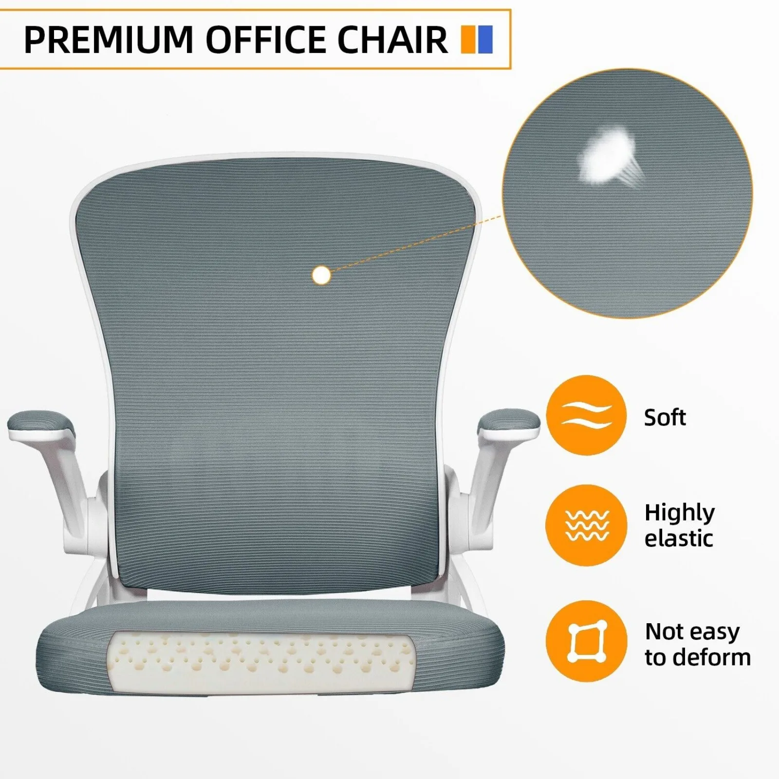 Ergonômico High Back Swivel Office Chair, Task Desk, Gaming Racing Chair, EUA Casa