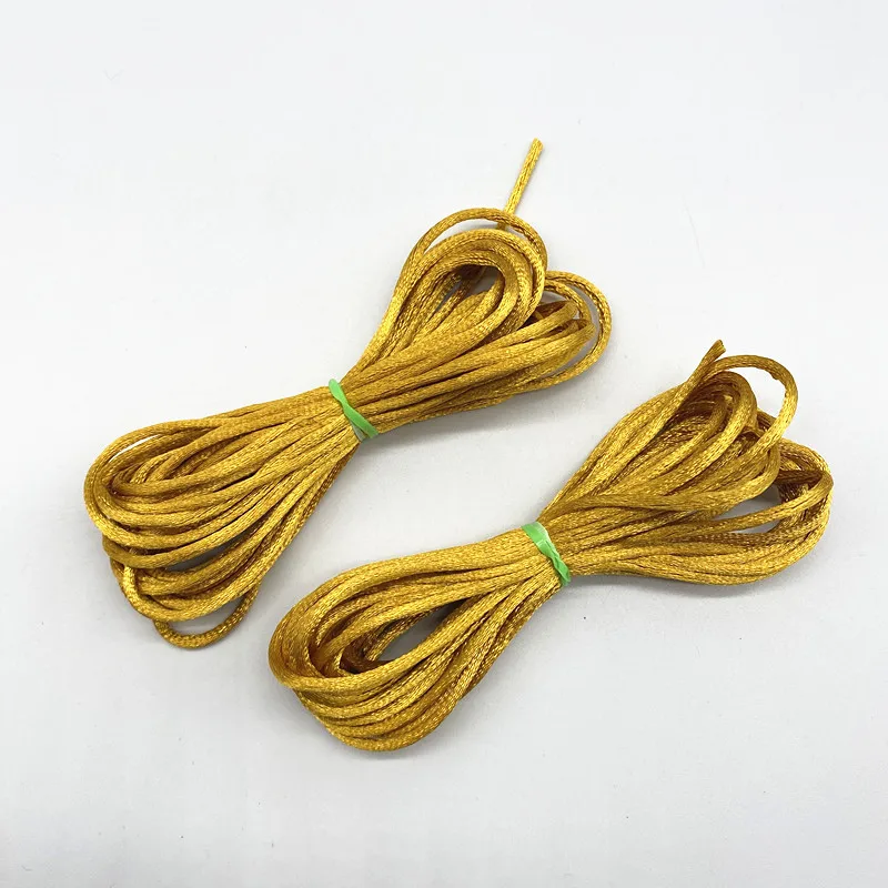 جديد 5 متر/مجموعة 2.0 مللي متر الصينية عقدة خط الحبل الحرير الحرير الحبل النايلون الحبل DIY بها بنفسك سلسلة قلادة أساور الحبل #6