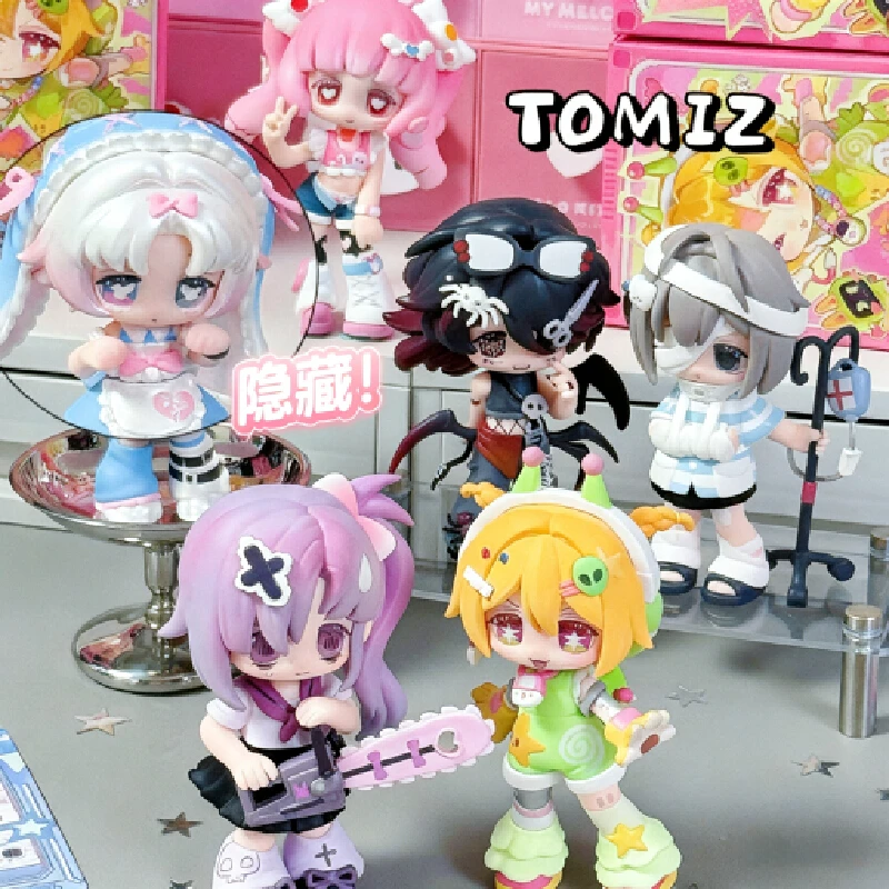 

Новый Simontoys Tomiz, милый питомец, инопланетянин, серия, украшение, слепая коробка, милая модная кукла для девочек, украшение для офиса, рабочего стола, подарок для девочки
