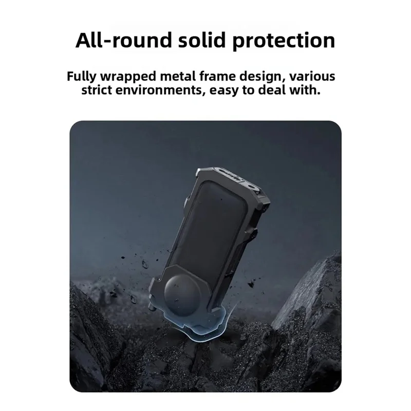 FFYY-Untuk ONE X3 Bingkai Ekspansi Multifungsi Kandang Pelindung Paduan Aluminium Meningkatkan Stabilitas Kamera & Pemasangan Aksesori