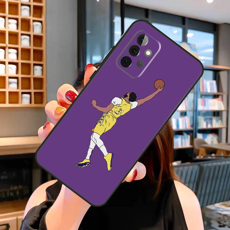 Basketball Player Case For Samsung Galaxy A53 A33 A13 A12 A22 A32 A52 A72 A51 A71 A50 A70 A21S A52S Cover