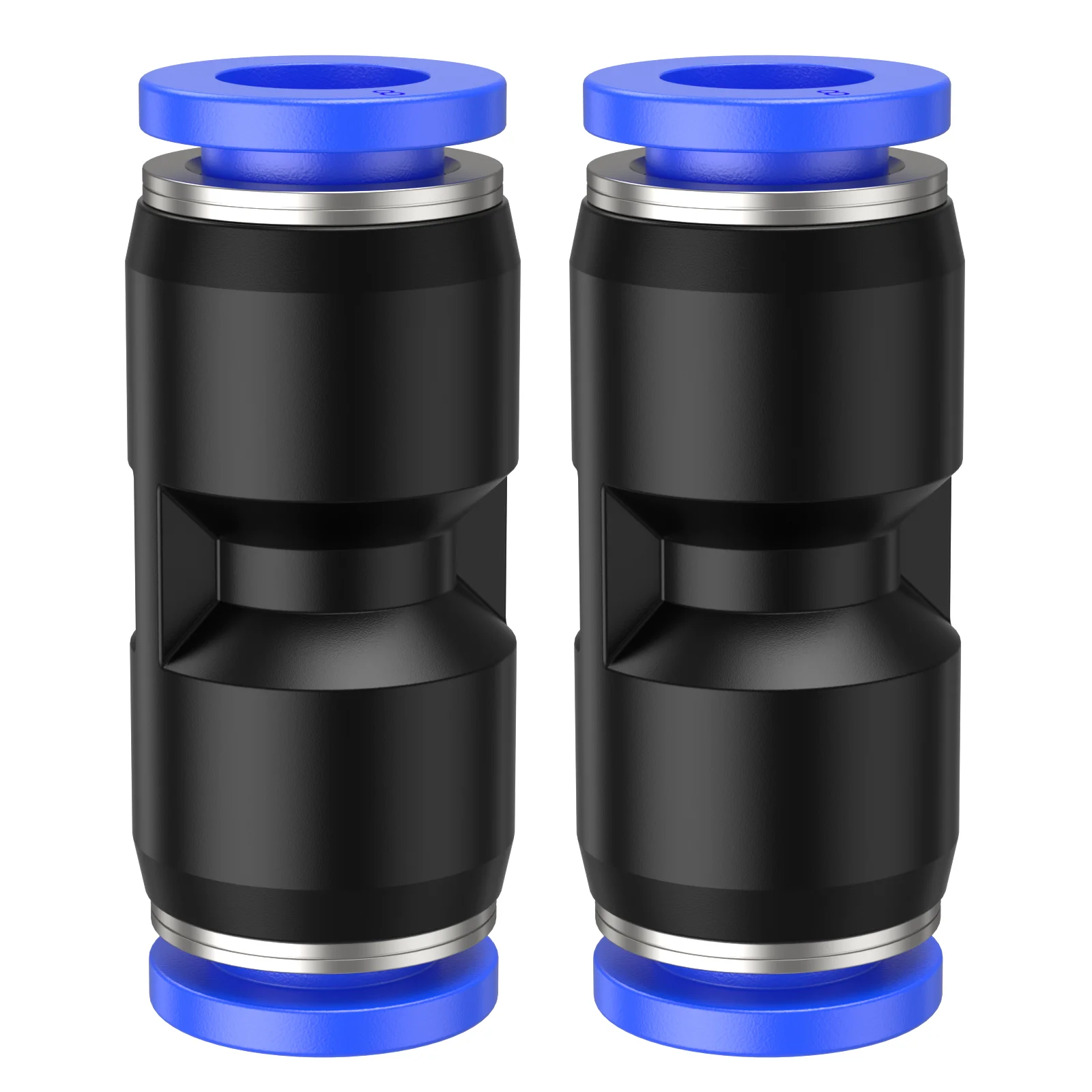 Juego de conectores rápidos para camión de 10 Uds., conector rápido para manguera de aire de acoplamiento de coche directamente a través del conector de tubo PU4/6/8/10/12/14/16mm