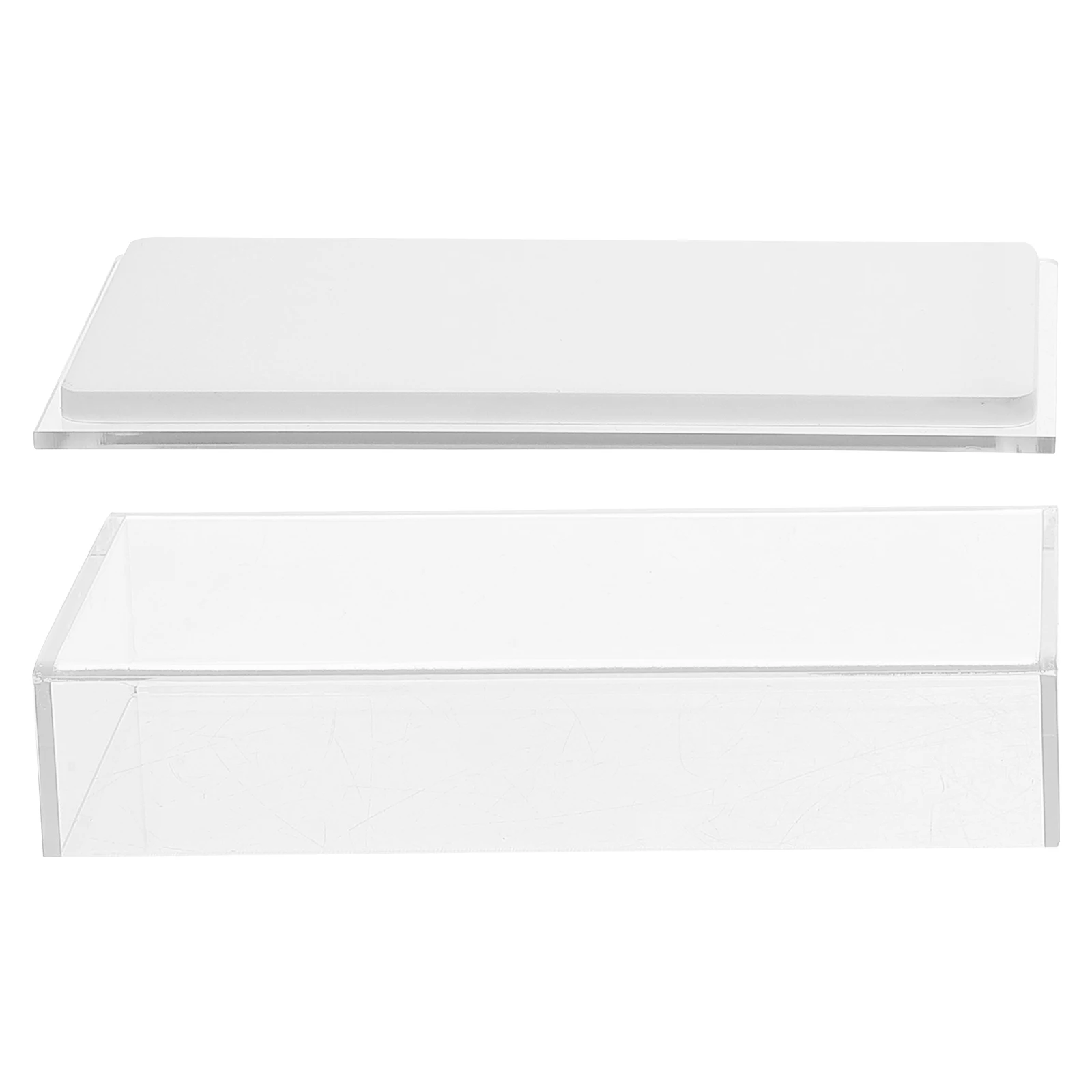 

Eyelash Storage Case Clear Acrylic Lash Packaging Box False Lash Storage Container Eyelash Organizer Makeup Organizer